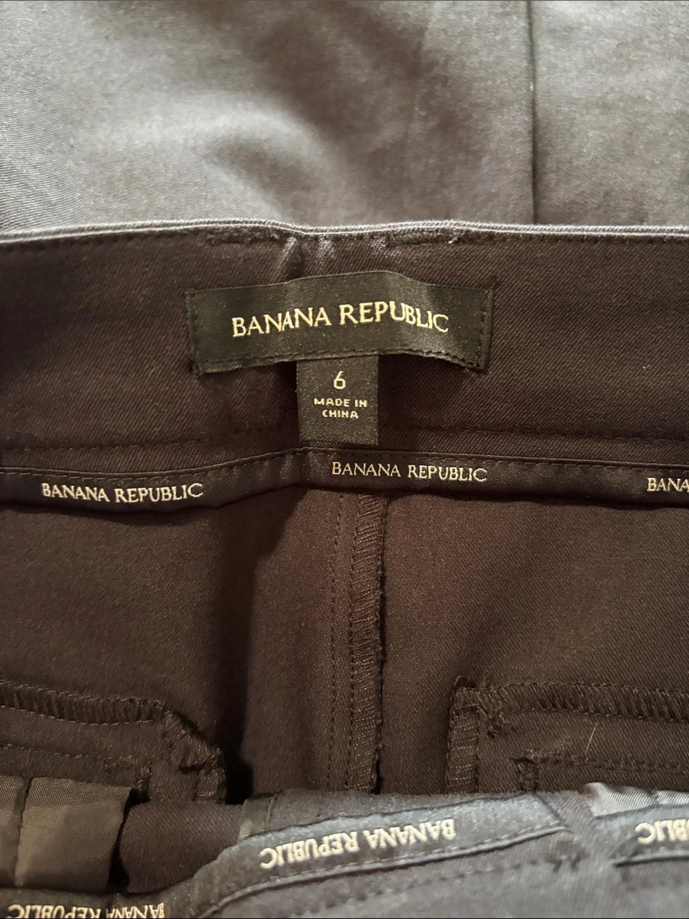 New Banana Republic slim straight cropped pant - Picture 3 of 5